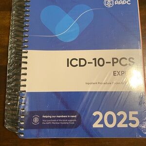 AAPC ICD-10-PCS 2025 Spiral Book-NEW